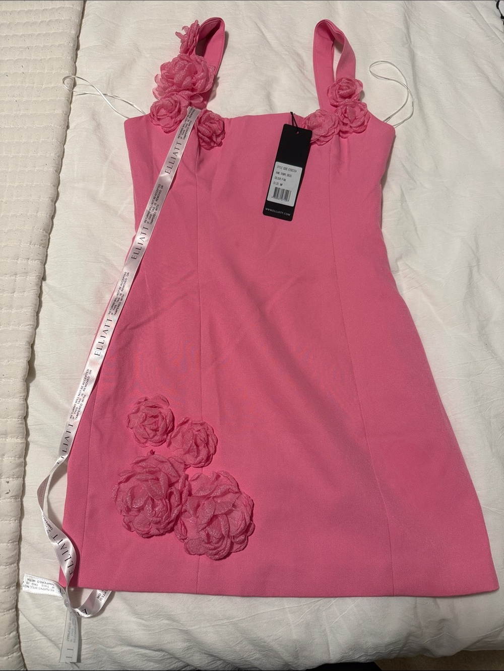 Elliatt Trompe Dress (Pink)